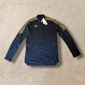 Adidas  black and gold Track Jacket